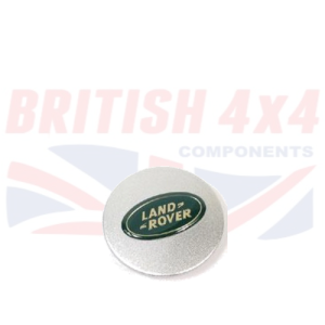 Wheel Cap Silver Green Logo 63mm L001