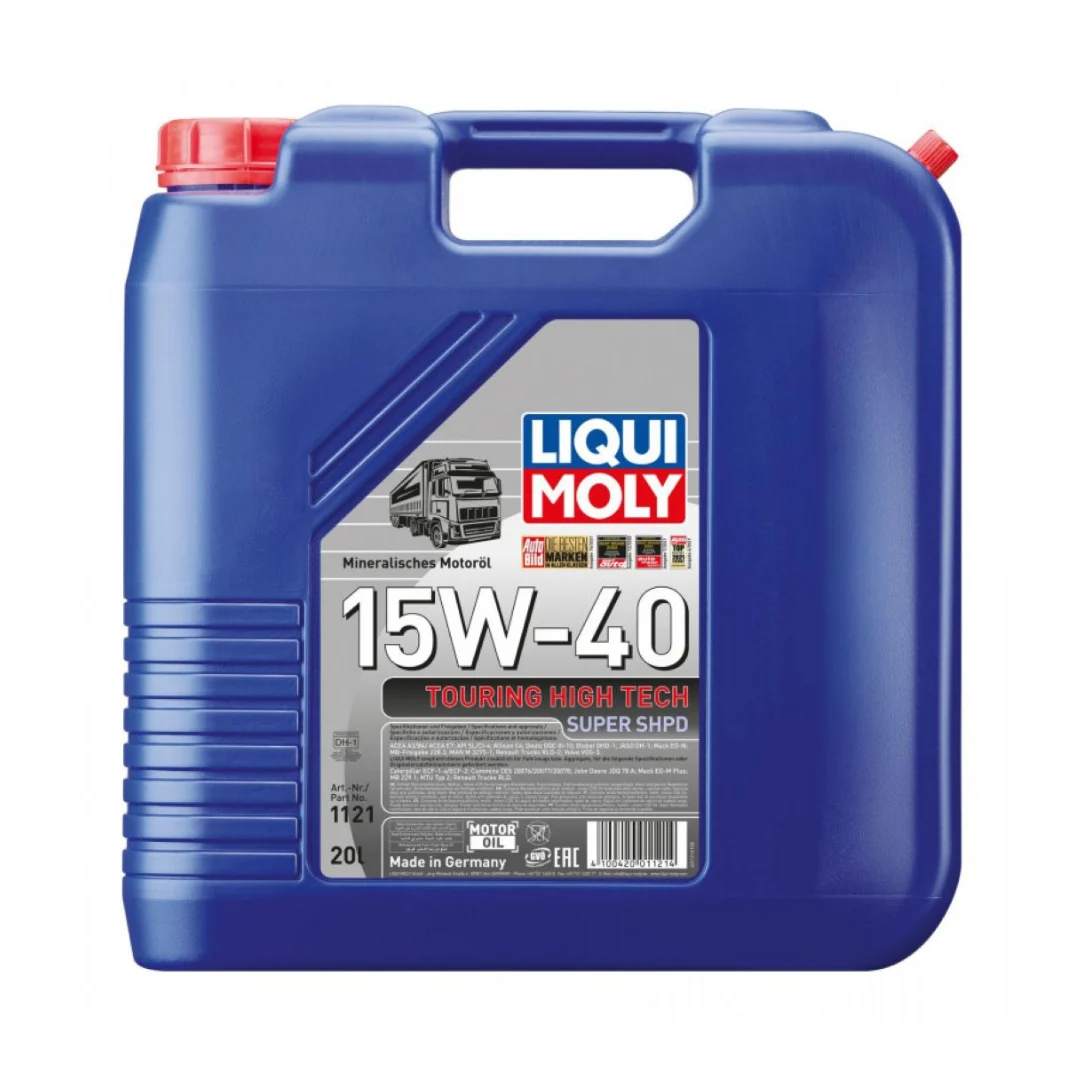 Liqui Moly 15W-40 Touring High Tech Mineral Engine Oil 20L