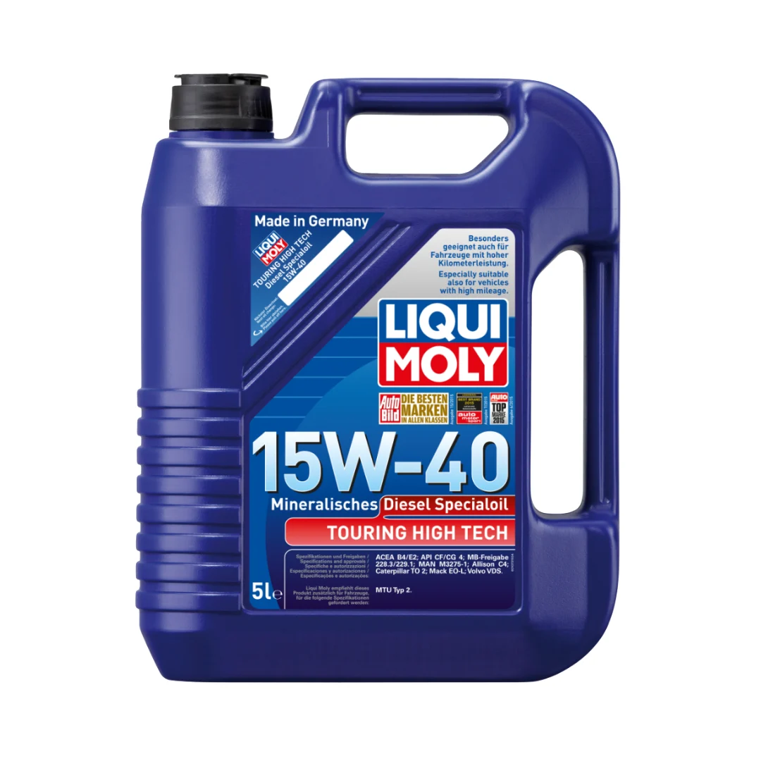 Liqui Moly Touring High Tech 15W-40 Mineral Engine Oil 5L